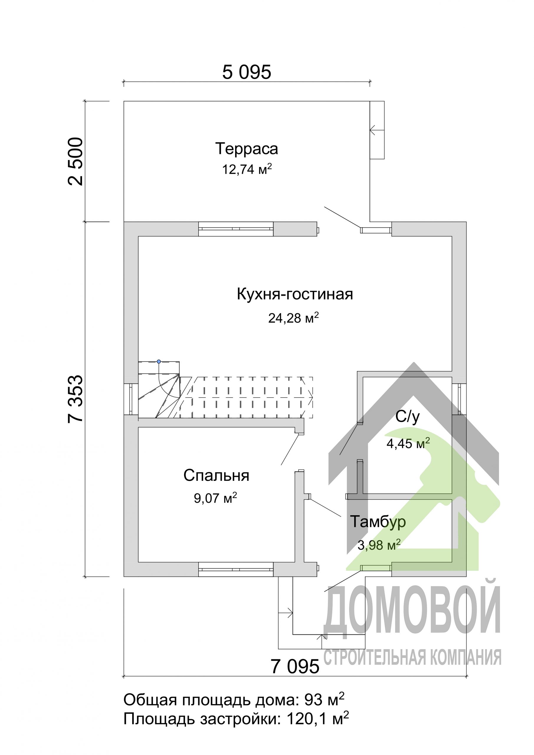 Проект дома д 176