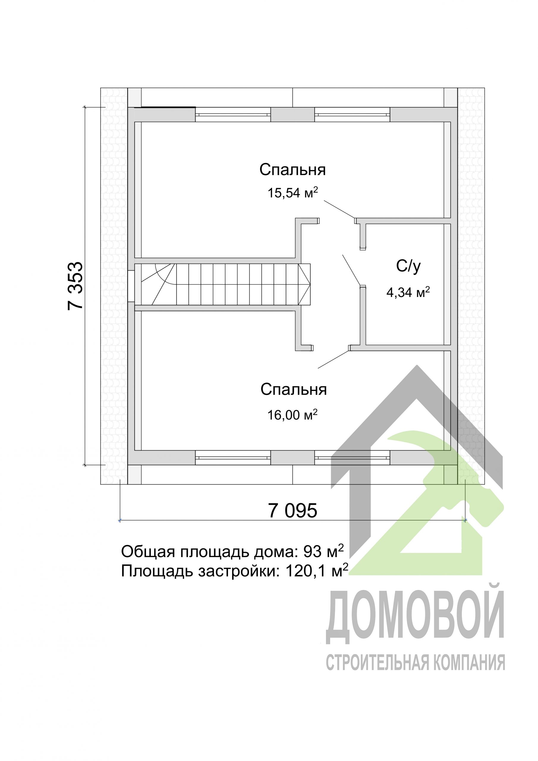 Проект дома д 176