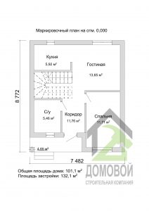 Проект D — 191 кирпичного дома