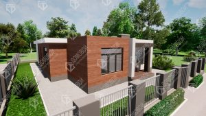 Проект D — 236 кирпичного дома