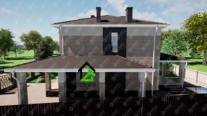 Проект D — 207 блочного дома