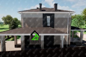 Проект D — 207 блочного дома