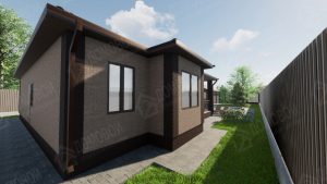 Проект D — 232 кирпичного дома